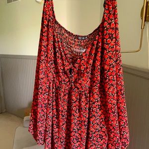 Babydoll rose Dress from Nastygal